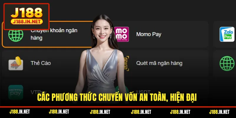 Các phương thức chuyển vốn an toàn, hiện đại