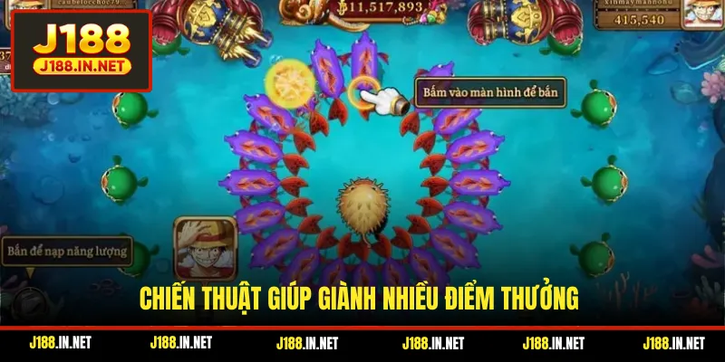 Chiến thuật giúp giành nhiều điểm thưởng